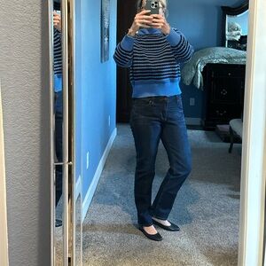 Kut from the Kloth Dark Blue Women's Boyfriend Jeans